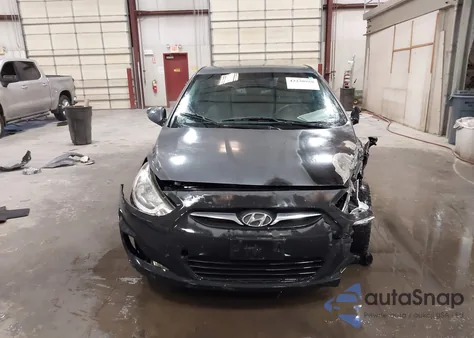 2012 Hyundai Accent Gls из США, поврежденный, VIN KMHCT4AE9CU084348